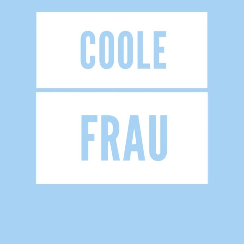 Coole Frau