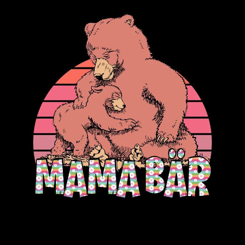 Soon Mama MOTHER BEAR Funny