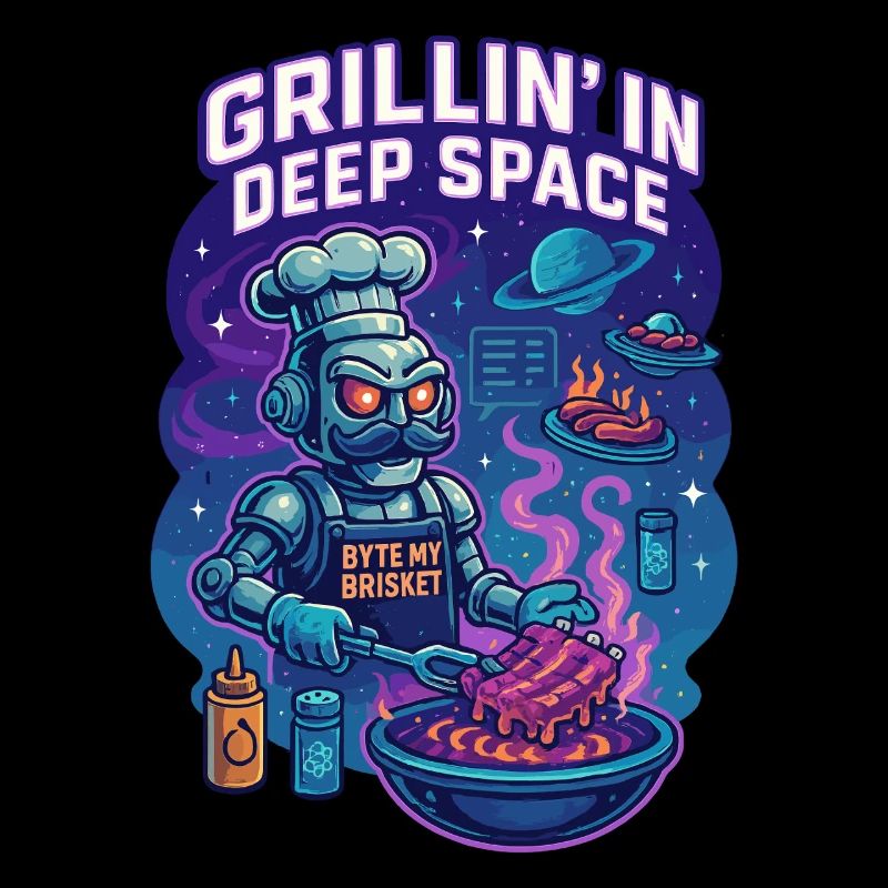 Grilling in deep space with Byte My Brisket