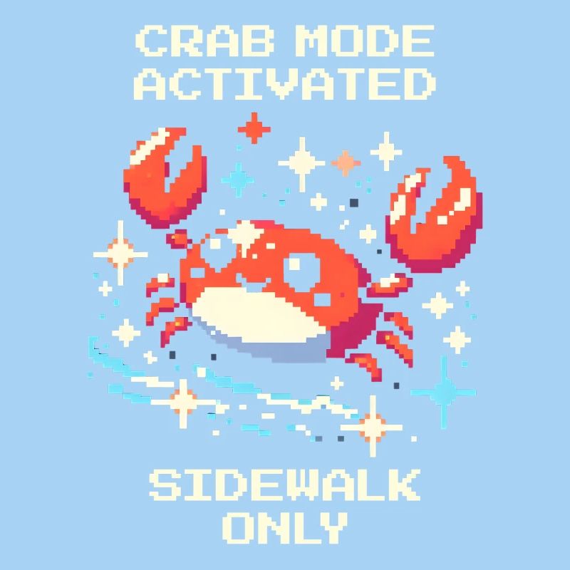 Crab mode activated: sideways only | Crab