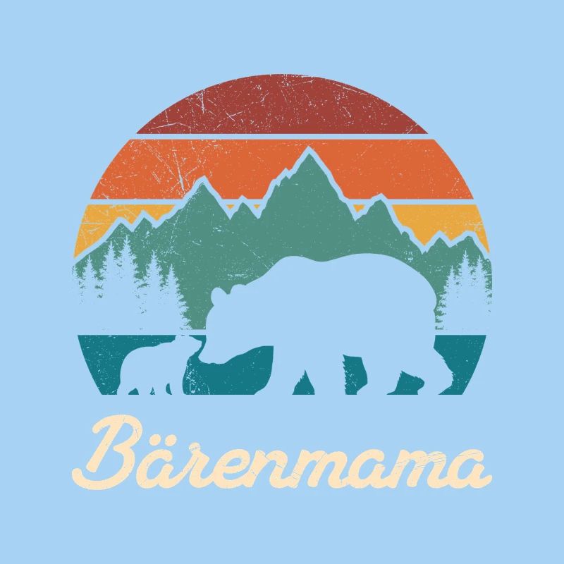 Werdende Mutter BÄRENMAMA Bald Mama Lustiges