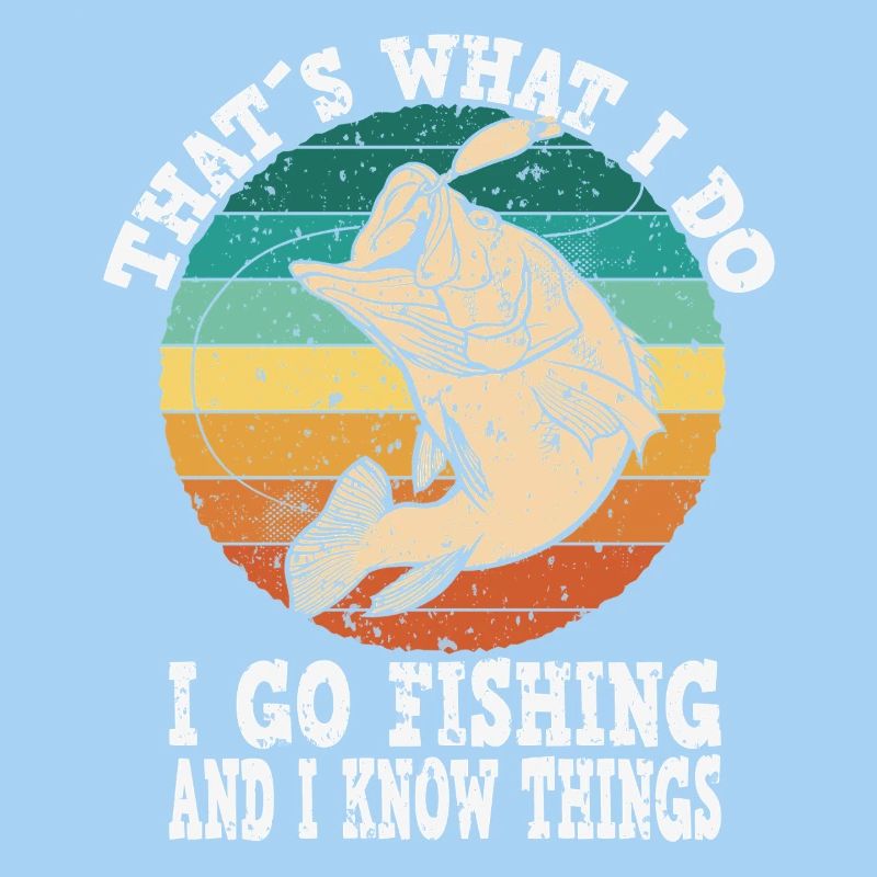 Retro Fish Meme Motif