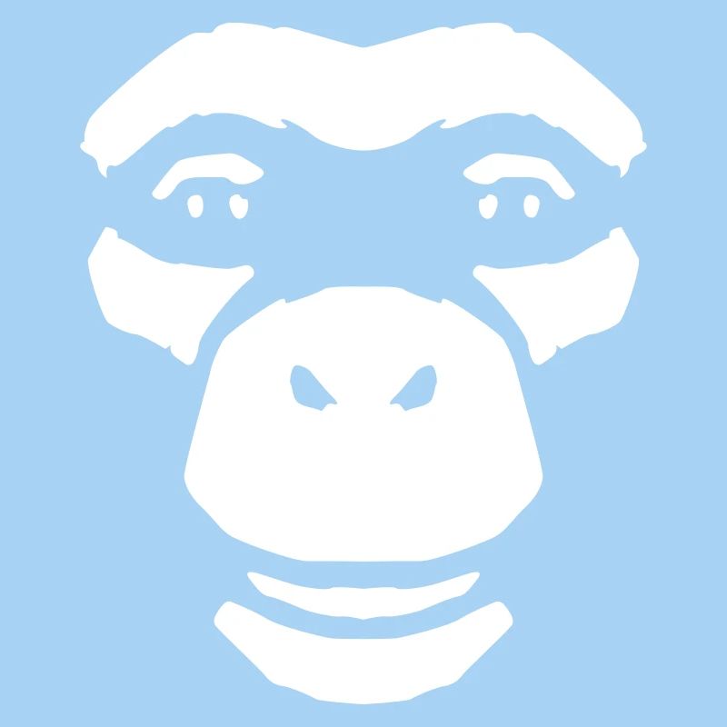 Monkey Face – Style primate de la jungle sauvage