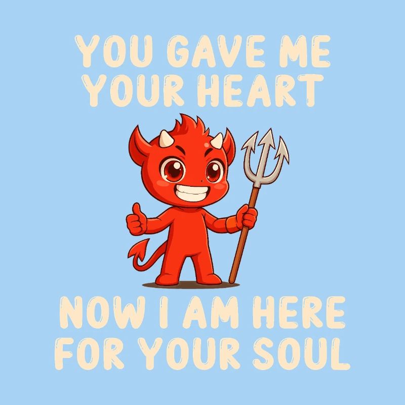 Devilish love message