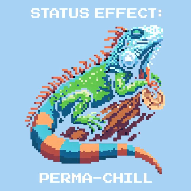 Status Effect: Continuous Chill | Iguana Terrarium