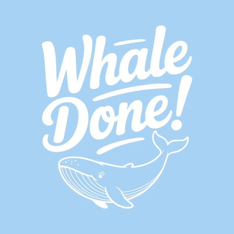 Baleine terminée !
