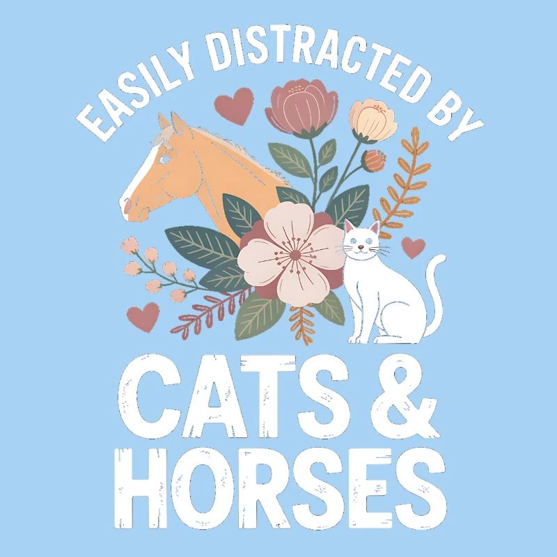 Cats & Horses Distraction
