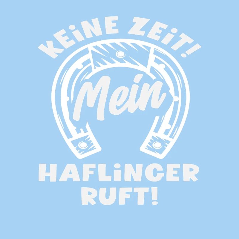 Pas de temps pour mon Haflinger de monter à cheval