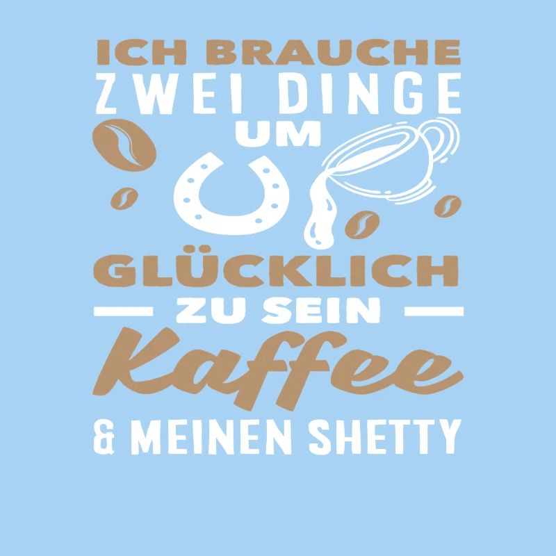 Pferdemädchen Reiten Ponyfans Reiter Shetty Kaffee