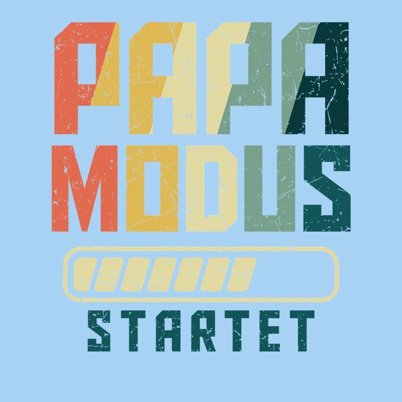 Werdender PAPA MODUS STARTET Lustiges