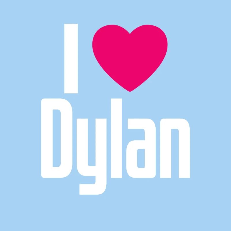 J’aime Dylan Pink Heart J’adore Dylan
