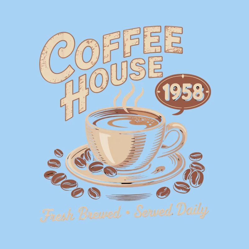 Vintage Kaffee Werbung