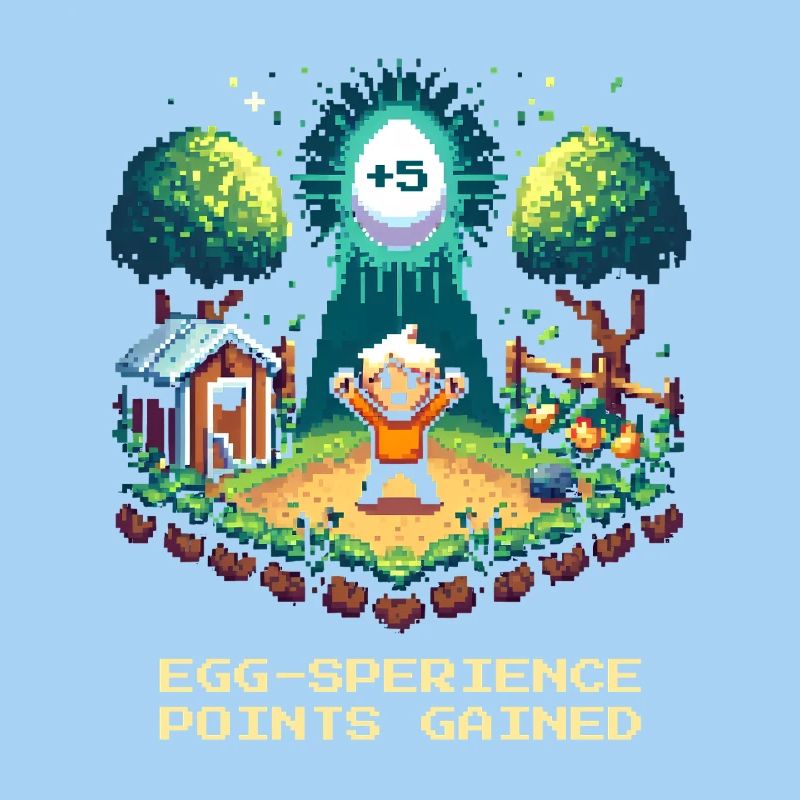 Egg-sperience Punkte gesammelt | Level Up Humor