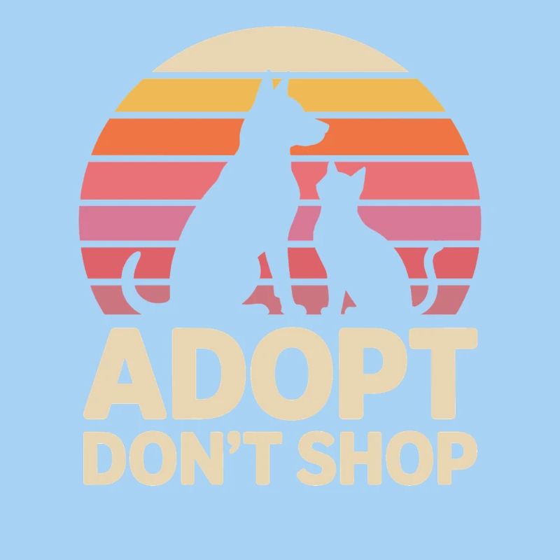 Adopt Don't Shop: Tierliebe Statement