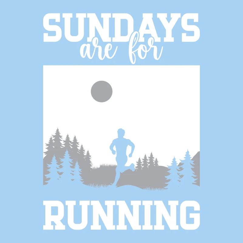 Marathon Runner Sundays Are For Running Gift