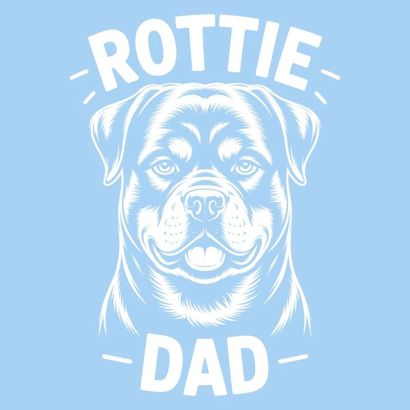 Rottweiler Saying Dad Funny Rottweiler Gift