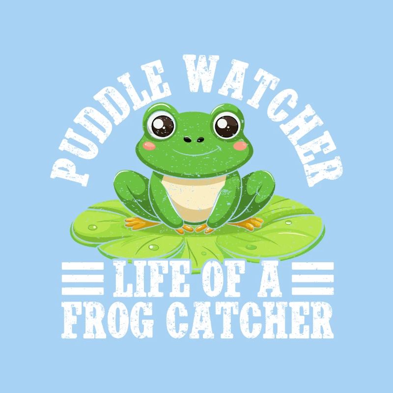 Frog Catcher Puddle Watcher Frog