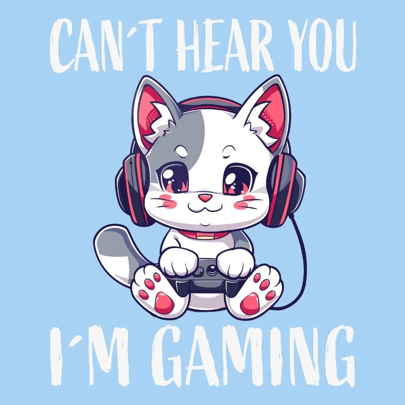 Casques pour chat de jeu