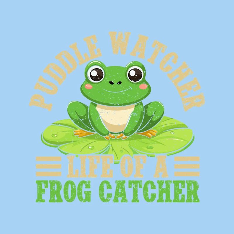 Frog Catcher Puddle Watcher Frog
