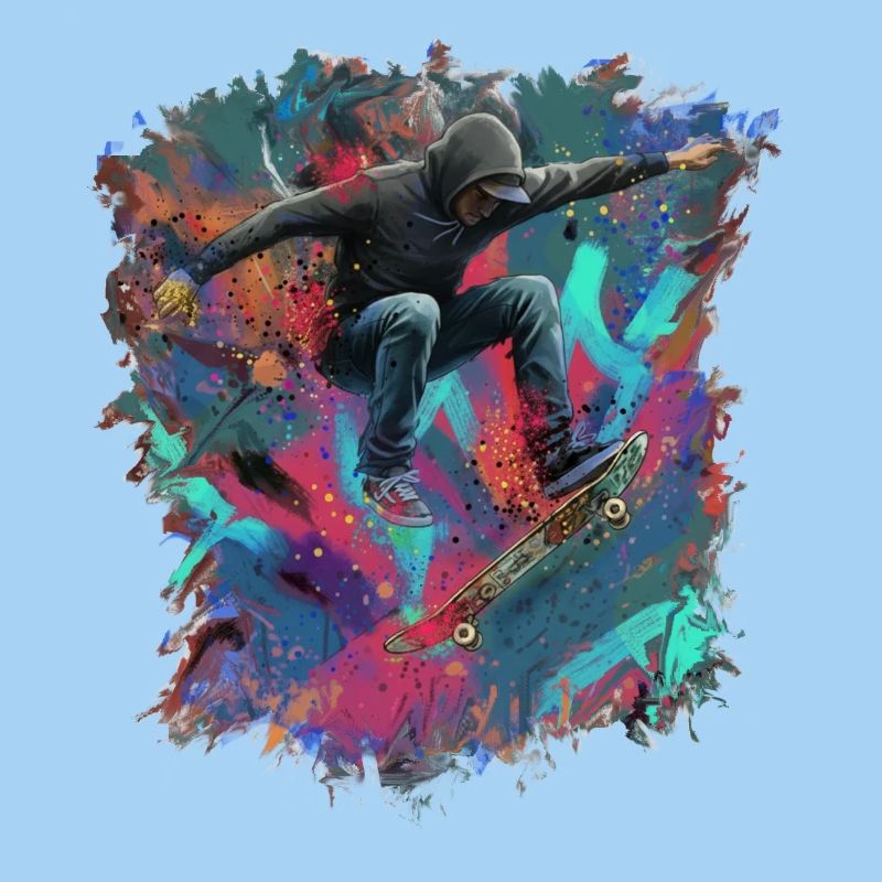 skateboarden