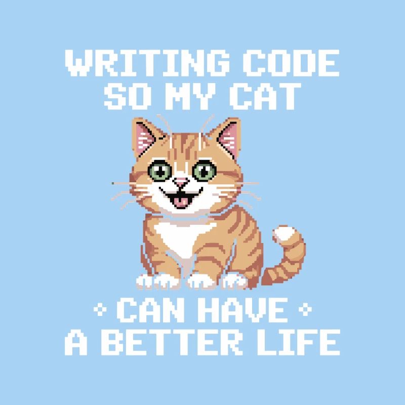 Programmation de Chat Codage Drôle et Chat Allemand