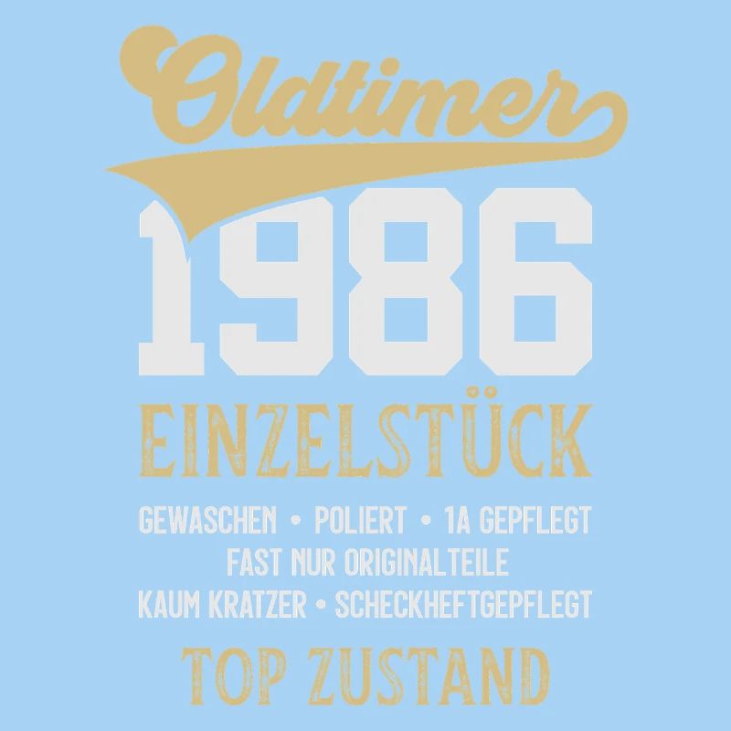OLDTIMER 1986 EINZELSTÜCK 40. GEBURTSTAG