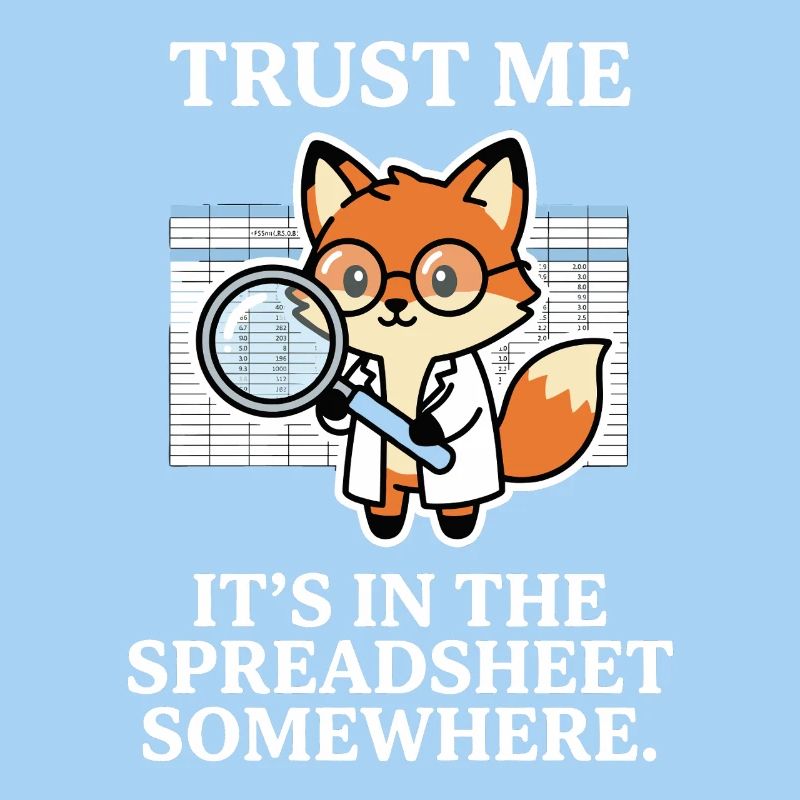 Crois-moi, c’est dans le tableur quelque part, Fox