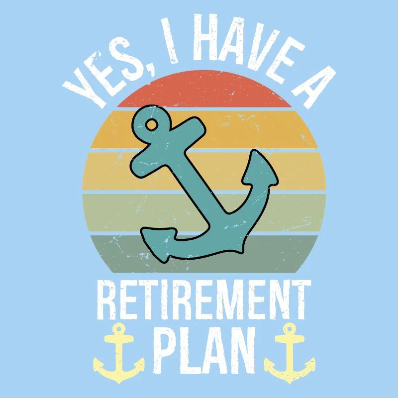 Plain Sailing Boat Retirement Plan Gift