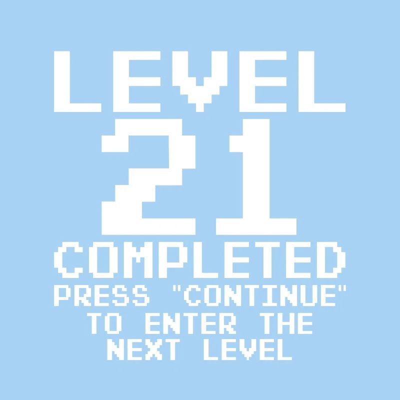 Level 21 Completed Pixel Quest