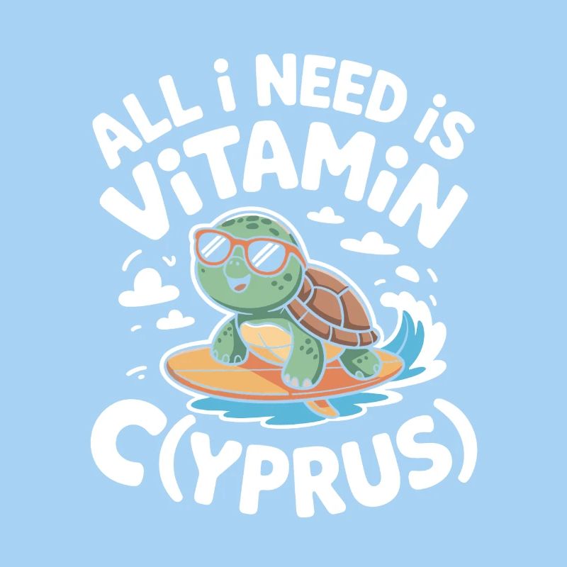 Chypre Tout ce dont j’ai besoin, c’est de vitamines Chypre Drapeau chypriote