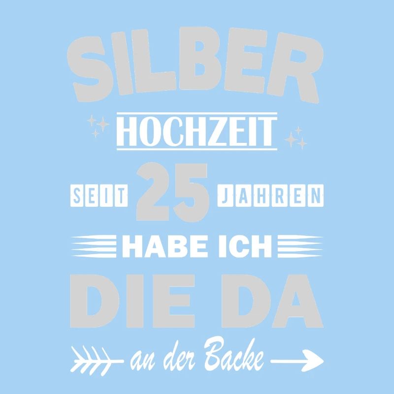 Silberhochzeit 25 Hochzeitstag Jahrestag Ehefrau