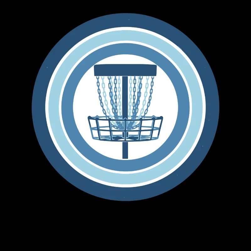 Disc Golf Basket Flying Disc Frisbee Golf Scene