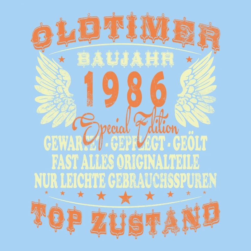 1986 Geboren Geburtstag Oldtimer
