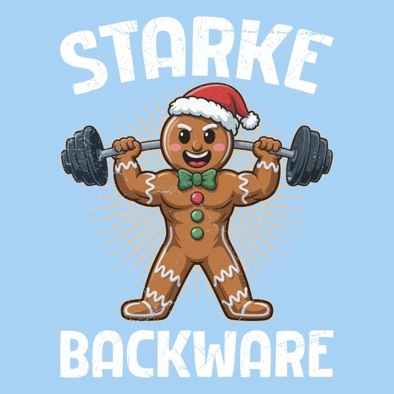 Lebkuchenmann STARKE BACKWARE Lustiges