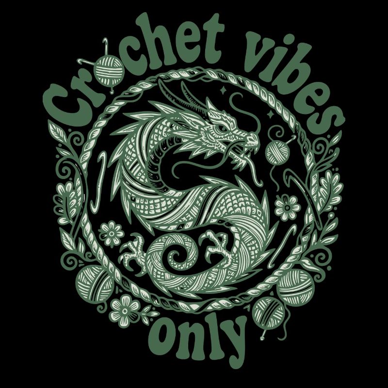 Crochet Vibes : Dragon Crochet Juste pour