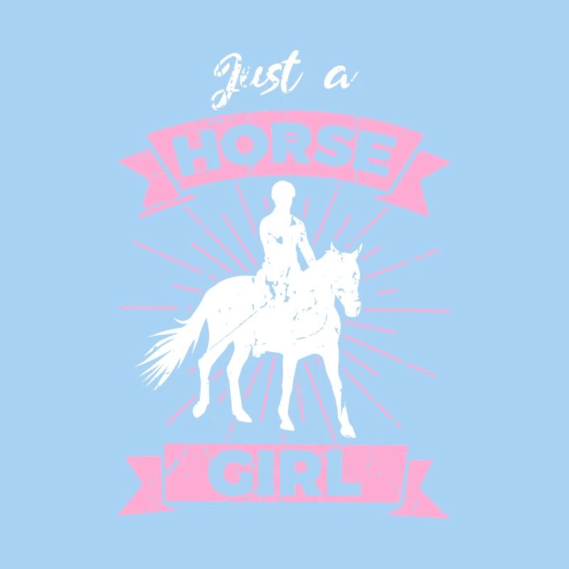 Nur ein Pferdemädchen