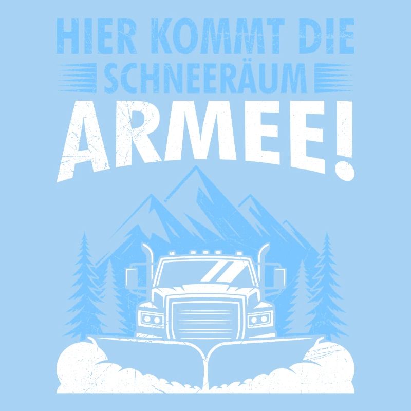 Winter service HERE COMES THE SNOW REMOVAL ARMY