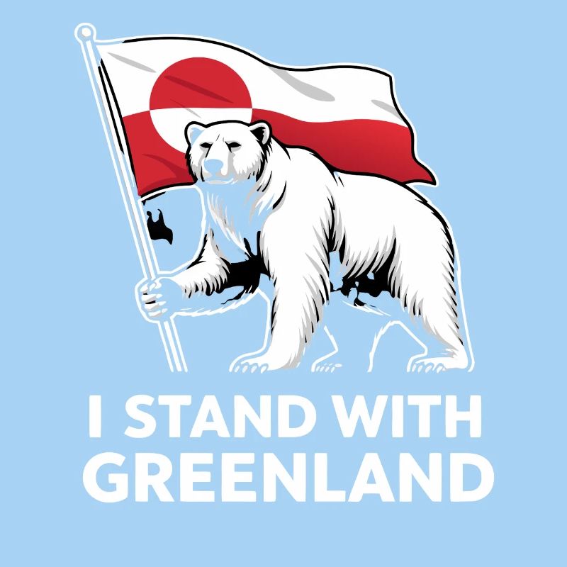 Grönland Eisbär Flagge