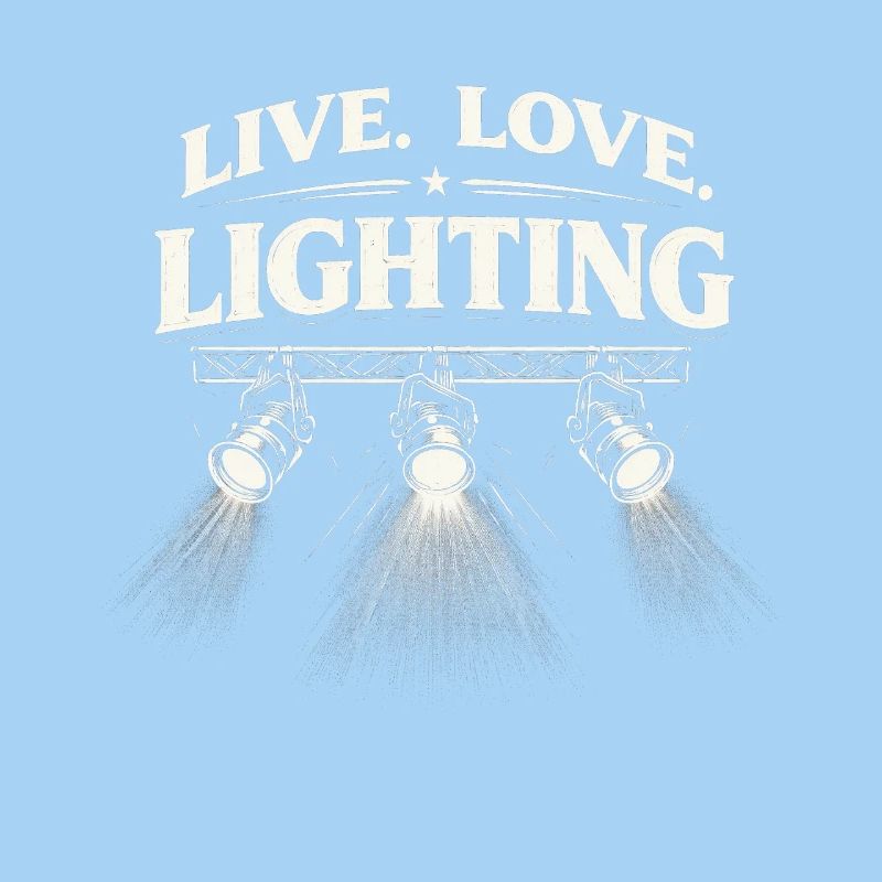 Lichttechniker Beleuchtungstechniker Lighting Guy