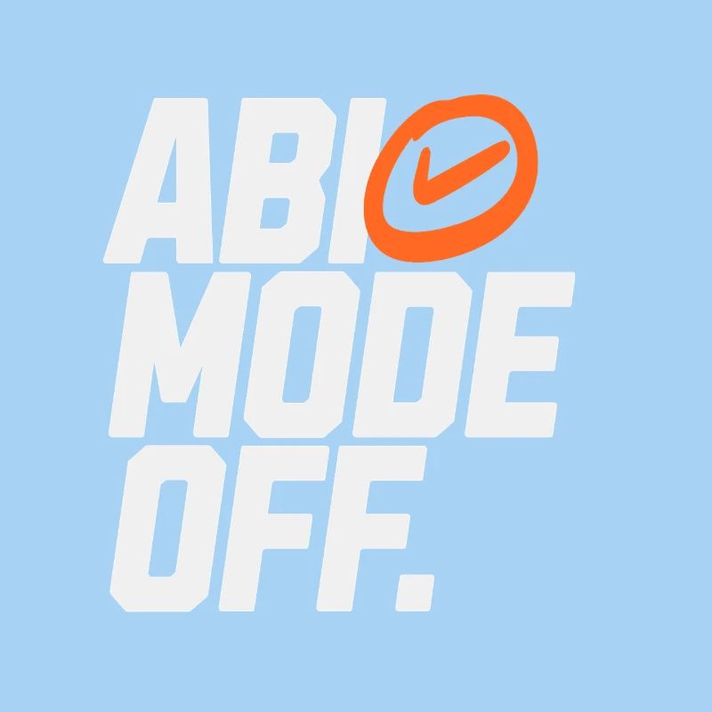 Mode Abio désactivé