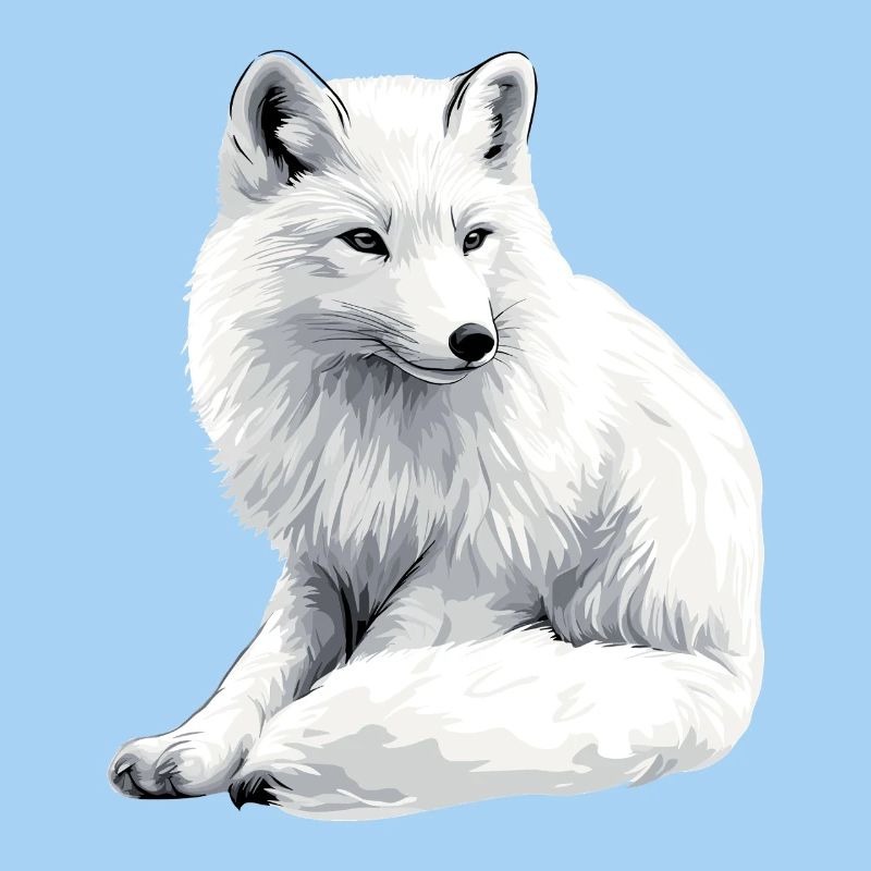 Snow fox