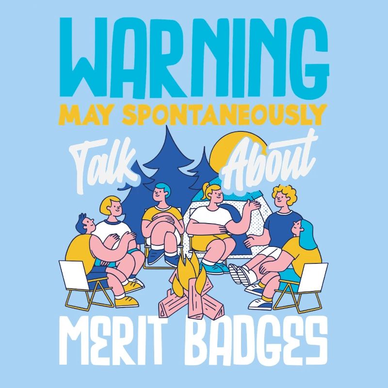 Funny Scout Talk About Marit Badge