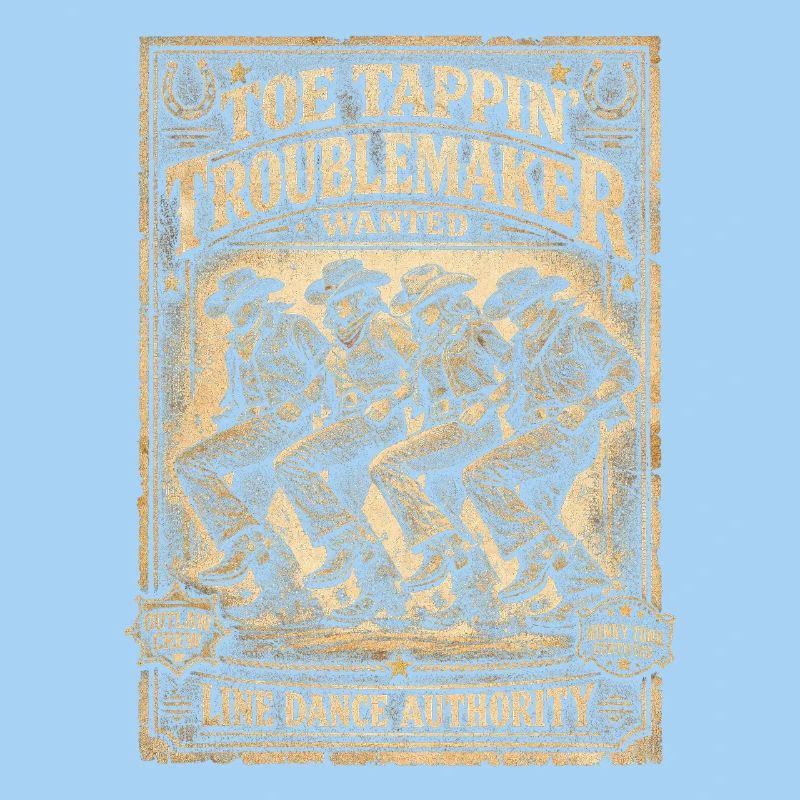 Line Dance Line Dancer Toe Tappin Troublemaker