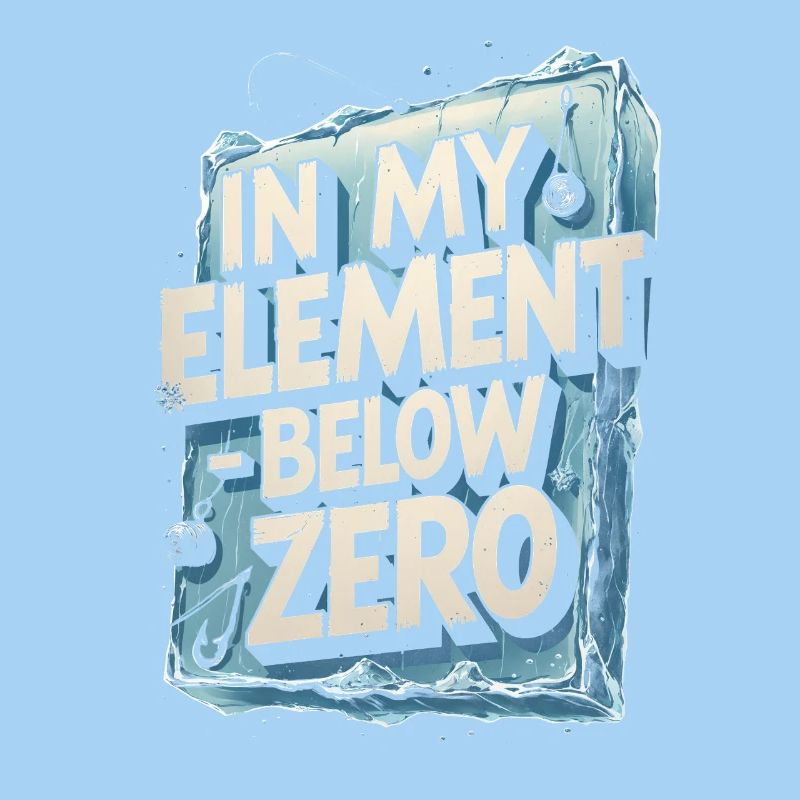 La pêche sur glace dans mon élément