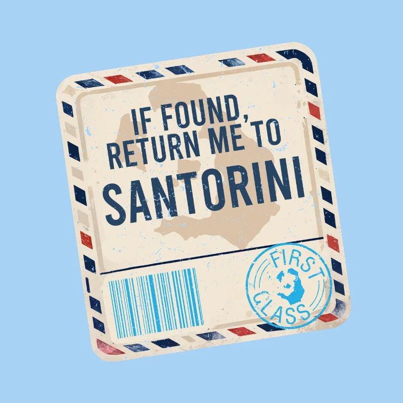 If Found Return To Santorini