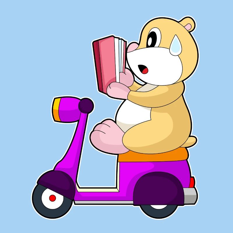 Hamster Motorroller