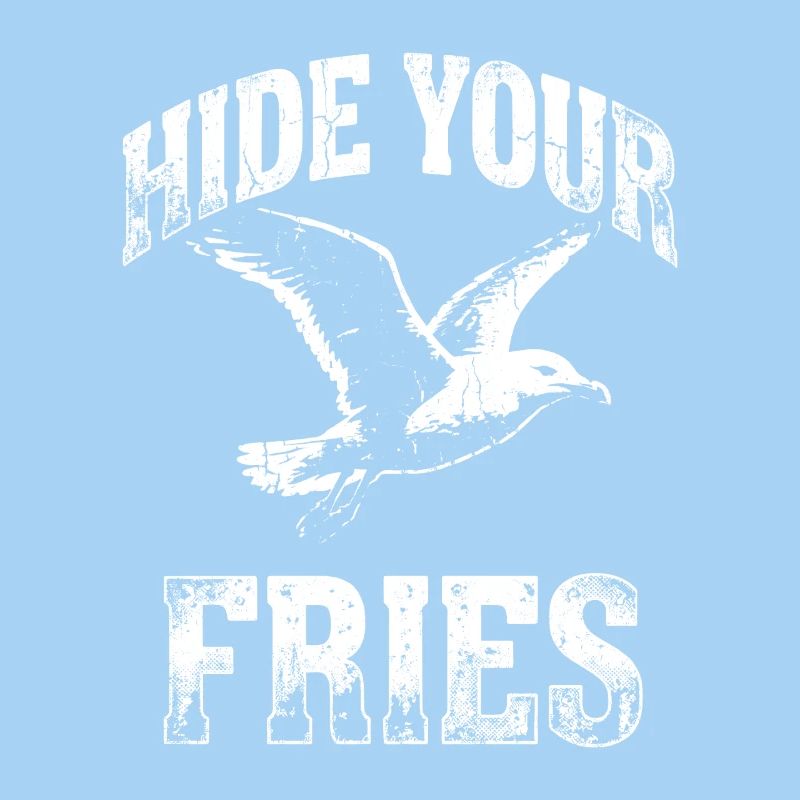 Cache tes frites mouette