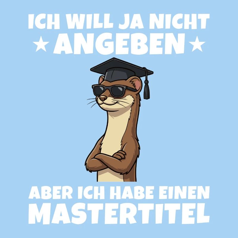 Mastertitel geschafft Wiesel Studium Abschluss