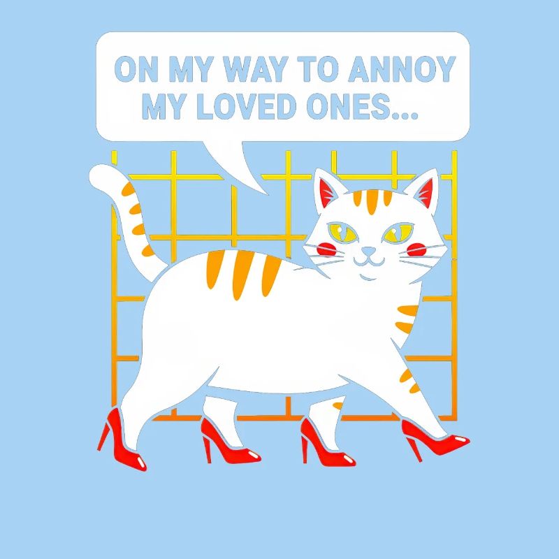 Chat à talons hauts : Espiègle et charmant