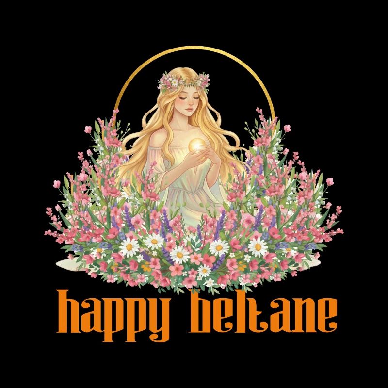 Happy Beltane Blessings May Day Celebrations Pagan